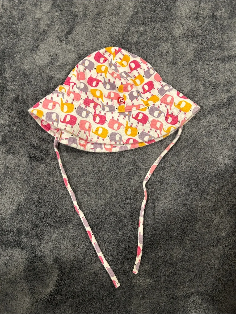 Zutano Elephant Print Sun Hat